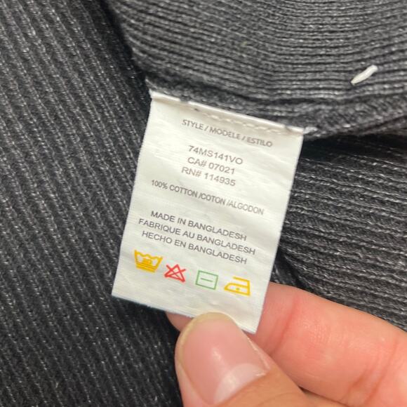 Never Lose Hedge Stonewashed Black Long Sleeve Men XL - Picture 3 of 8